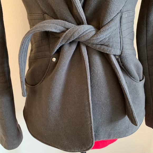 Gray smoking Jacket - Picture 3 of 5